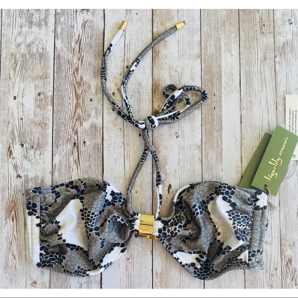 🔆 Tigerlily ‘Mayan’ Bandeau Bikini Top